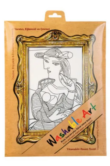 Funny Mat - Pablo Pıcasso Seated Woman 25 X 35 Cm Funny Mat - Pablo Pıcasso Seated Woman 25 X 35 Cm