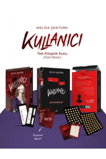 Kullanıcı – Tek Kitaplık Yan Boyamalı Kutu Kullanıcı – Tek Kitaplık Yan Boyamalı Kutu