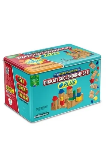 Dikkati Güçlendirme Seti Plus 5 Yaş Kutu Dikkati Güçlendirme Seti Plus 5 Yaş Kutu