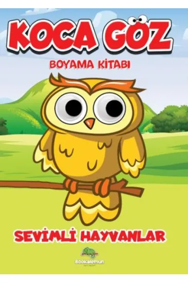 Koca Göz Boyama –Sevimli Hayvanlar Koca Göz Boyama –Sevimli Hayvanlar