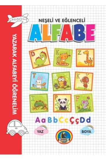 Neşeli ve Eğlenceli Alfabe Boyama Neşeli ve Eğlenceli Alfabe Boyama