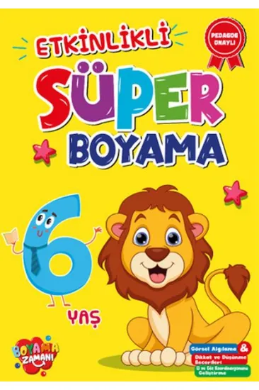 Etkinlikli Süper Boyama 6 Yaş Etkinlikli Süper Boyama 6 Yaş