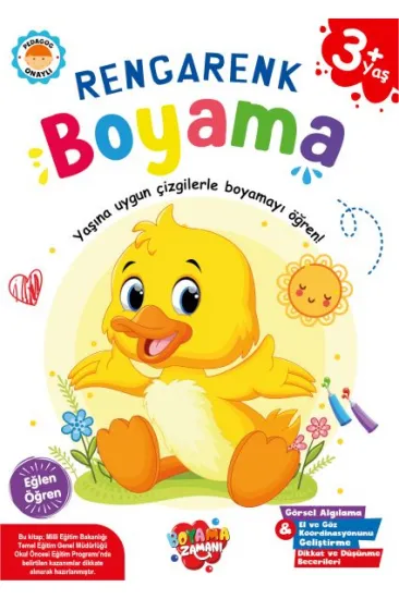 Rengarenk Boyama 3 Yaş Rengarenk Boyama 3 Yaş