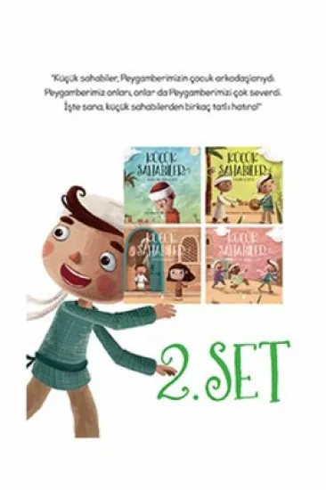 Küçük Sahabiler Seti 2 (4 Kitap) Küçük Sahabiler Seti 2 (4 Kitap)