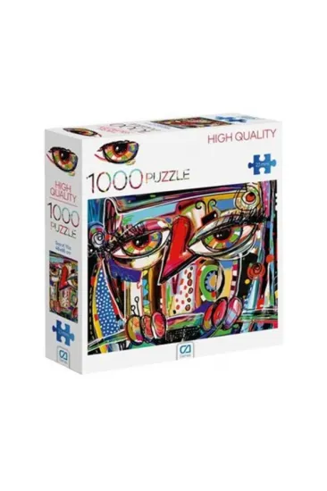 Soyut Yüz Puzzle 1000 Soyut Yüz Puzzle 1000