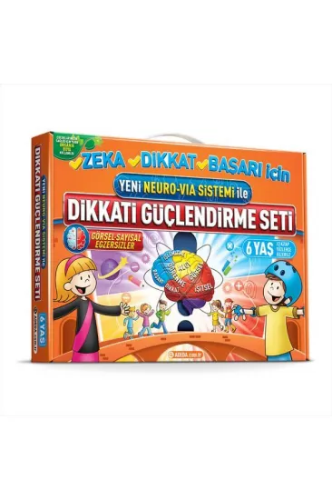 Dikkati Güçlendirme Seti Anasınıfı – 6 Yaş- Neuro-Via Dikkati Güçlendirme Seti Anasınıfı – 6 Yaş- Neuro-Via
