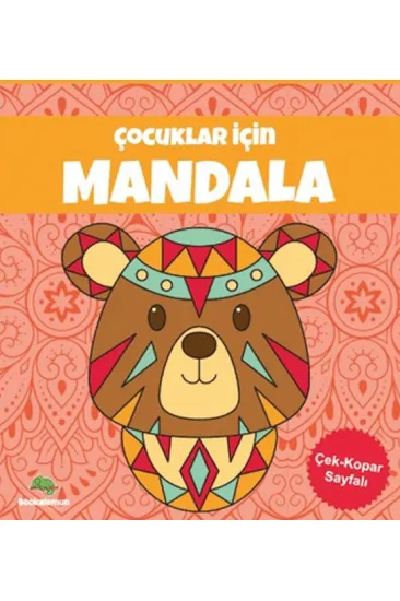 Çocuklar İçin Mandala - Turuncu Çocuklar İçin Mandala - Turuncu