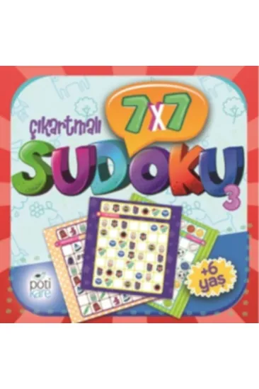 7 x 7 Sudoku - 3 (Çıkartmalı) 7 x 7 Sudoku - 3 (Çıkartmalı)
