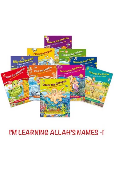 Allahın İsimlerini Öğreniyorum - 1 (10 Kitap Set İngilizce) Allahın İsimlerini Öğreniyorum - 1 (10 Kitap Set İngilizce)