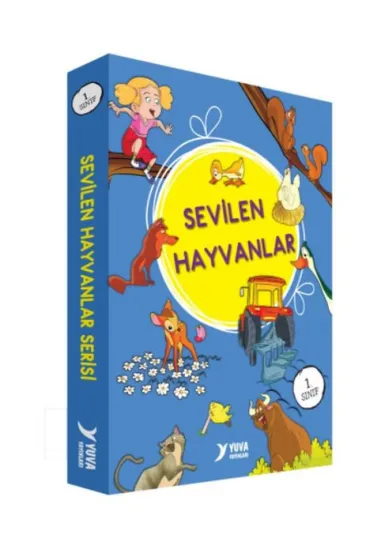 Sevilen Hayvanlar Serisi 1. Sınıf Düz Yazılı 10 Kitap Sevilen Hayvanlar Serisi 1. Sınıf Düz Yazılı 10 Kitap