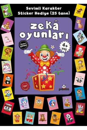 Stickerlı 4+ Yaş Zekâ Oyunları Stickerlı 4+ Yaş Zekâ Oyunları