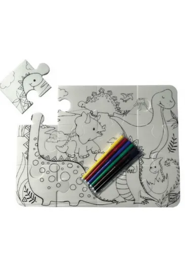 Funny Mat - Dinozor Çağı 30 X 40 Cm Funny Mat - Dinozor Çağı 30 X 40 Cm