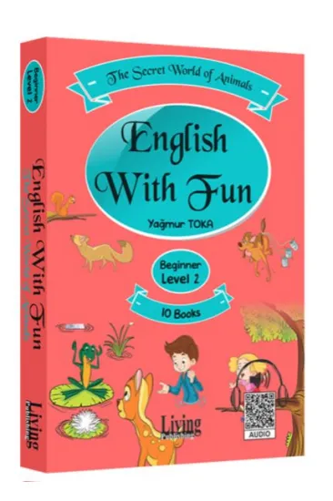English With Fun Level 2 - 10 Kitap - The Secret World Of Animals English With Fun Level 2 - 10 Kitap - The Secret World Of Animals
