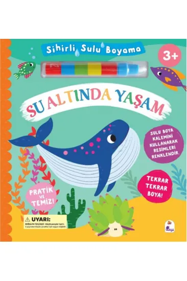 Sihirli Sulu Boyama – Su Altında Yaşam Sihirli Sulu Boyama – Su Altında Yaşam