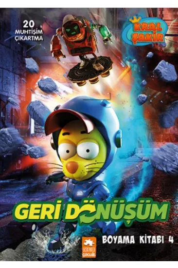 Kral Şakir Geridönüşüm Boyama Kitabı 4 Kral Şakir Geridönüşüm Boyama Kitabı 4