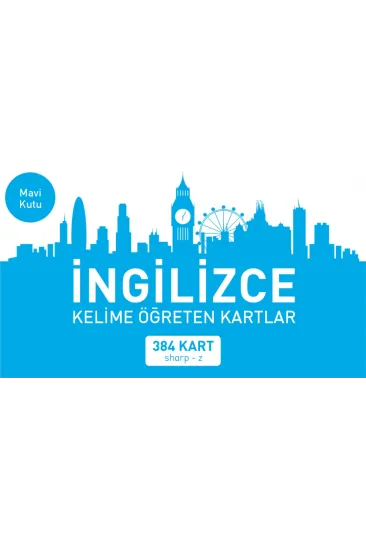 İngilizce Kelime Öğreten Kartlar Mavi Kutu (Sharp-z) İngilizce Kelime Öğreten Kartlar Mavi Kutu (Sharp-z)