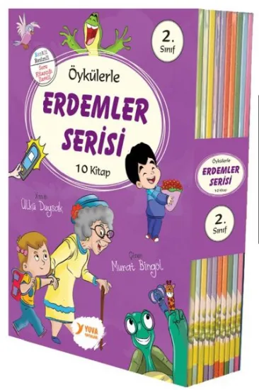 Öykülerle Erdemler Serisi 2. Sınıf 10 Kitap Öykülerle Erdemler Serisi 2. Sınıf 10 Kitap