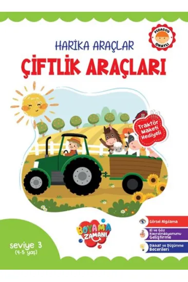 Harika Araçlar – Çiftlik Araçları Seviye 3 (4-5 Yaş) Harika Araçlar – Çiftlik Araçları Seviye 3 (4-5 Yaş)