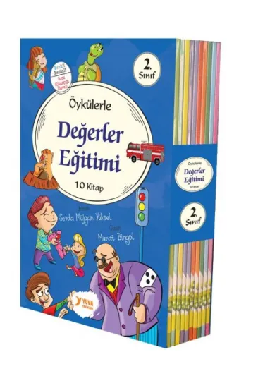 Öykülerle Değerler Eğitimi 2. Sınıflar İçin 10 Kitap Set Öykülerle Değerler Eğitimi 2. Sınıflar İçin 10 Kitap Set