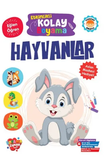 Etkinlikli Kolay Boyama – Hayvanlar Etkinlikli Kolay Boyama – Hayvanlar