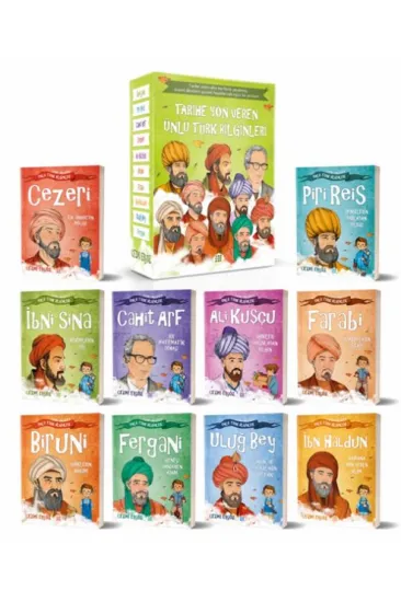 Tarihe Yön Veren Ünlü Türk Bilginleri Serisi (Kutulu 10 Kitap Takım) Tarihe Yön Veren Ünlü Türk Bilginleri Serisi (Kutulu 10 Kitap Takım)
