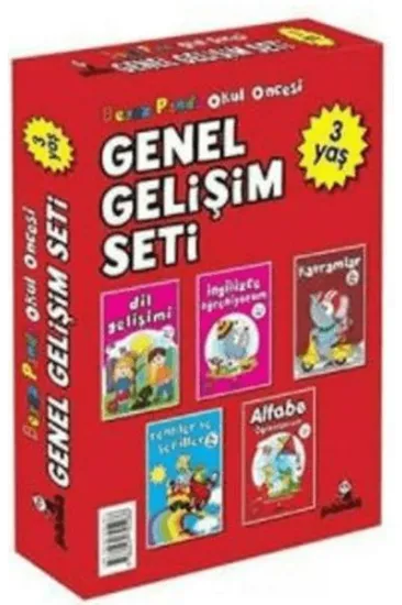 Okul Öncesi Genel Gelişim Seti - 3 Yaş (5 Kitap)