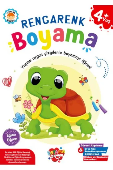 Rengarenk Boyama 4 Yaş Rengarenk Boyama 4 Yaş