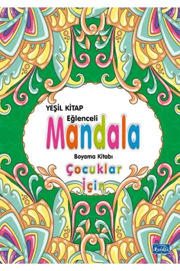 Çocuklar İçin Mandala Yeşil Çocuklar İçin Mandala Yeşil