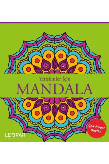 Yetişkinler İçin Mandala - Yeşil Yetişkinler İçin Mandala - Yeşil