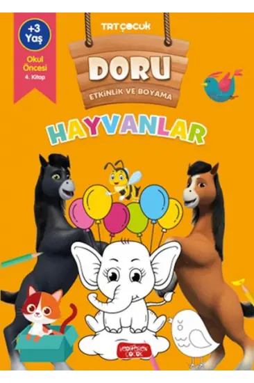 Doru Etkinlik ve Boyama - Hayvanlar Doru Etkinlik ve Boyama - Hayvanlar