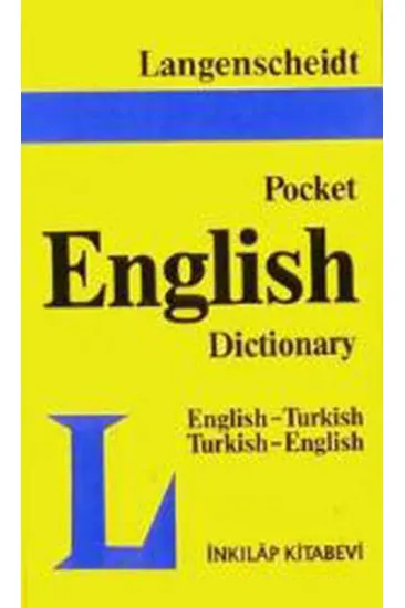 Pocket English Dictionary / İngilizce-Türkçe Türkçe-İngilizce Pocket English Dictionary / İngilizce-Türkçe Türkçe-İngilizce