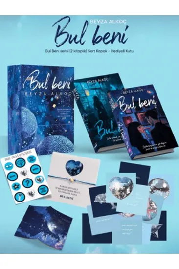 Bul Beni 2 Kitap Set (Hediye Kutulu) Ciltli Bul Beni 2 Kitap Set (Hediye Kutulu) Ciltli