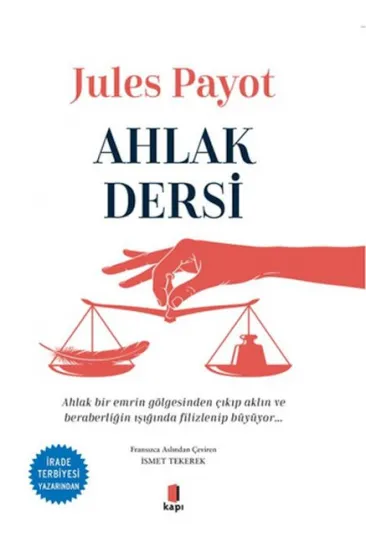 Ahlak Dersi Ahlak Dersi