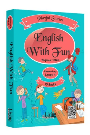 English With Fun Level 4 - 10 Kitap - Playful Stories English With Fun Level 4 - 10 Kitap - Playful Stories