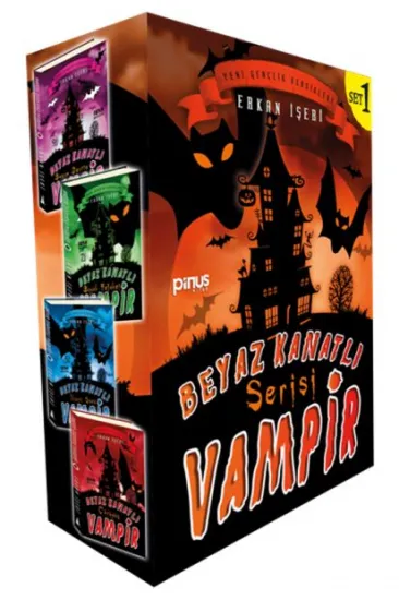 Beyaz Kanatlı Vampir Seti 1 - 4 Kitap Takım Beyaz Kanatlı Vampir Seti 1 - 4 Kitap Takım
