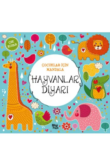 Çocuklar İçin Mandala - Hayvanlar Diyarı Çocuklar İçin Mandala - Hayvanlar Diyarı