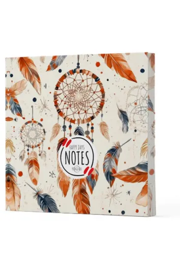 Tüy 5 - Çizgisiz Yan Boyamalı Defter Tüy 5 - Çizgisiz Yan Boyamalı Defter
