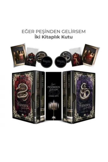 Eğer Peşinden Gelirsem Serisi - İki Kitaplık Kutu (Ciltli) Eğer Peşinden Gelirsem Serisi - İki Kitaplık Kutu (Ciltli)