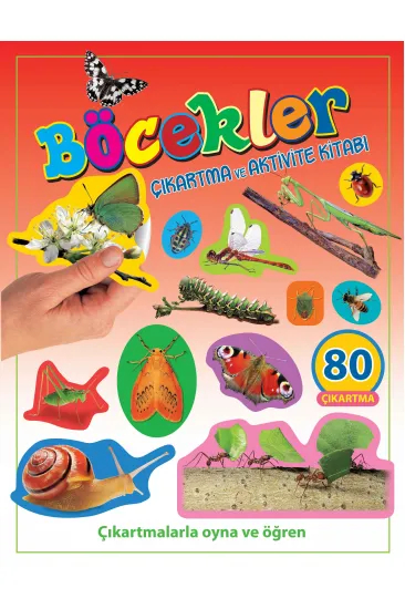 Böcekler - Çıkartma ve Aktivite Kitabı Böcekler - Çıkartma ve Aktivite Kitabı