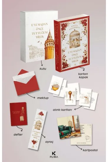 Uyumadan Önce Tuttuğum Dilek (Kutulu) Uyumadan Önce Tuttuğum Dilek (Kutulu)