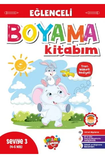 Eğlenceli Boyama – Seviye 3 (4-5 Yaş) Eğlenceli Boyama – Seviye 3 (4-5 Yaş)