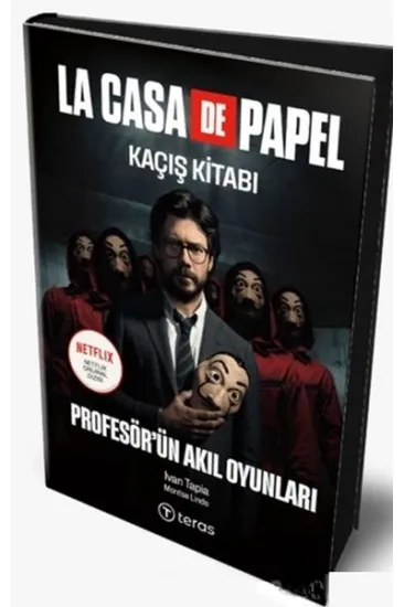 La Case De Papel Kaçış Kitabı - Profesör'ün Akıl Oyunları (Ciltli) (Maske Hediyeli) La Case De Papel Kaçış Kitabı - Profesör'ün Akıl Oyunları (Ciltli) (Maske Hediyeli)