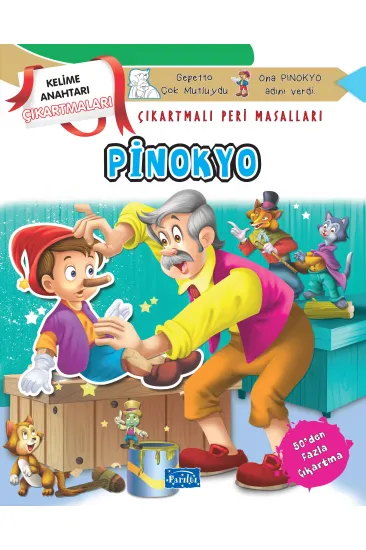 Pinokyo - Çıkartmalı Peri Masalları