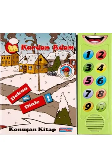 Kardan Adam Dokun ve Dinle Konuşan Kitap Kardan Adam Dokun ve Dinle Konuşan Kitap