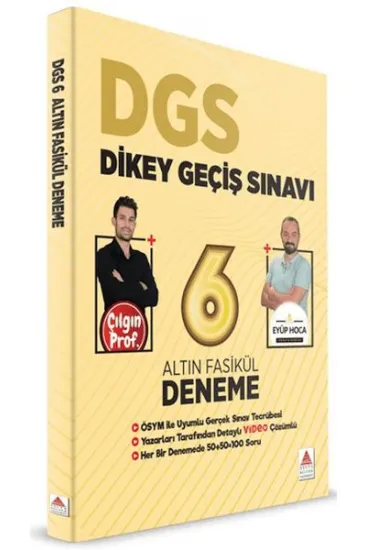 DGS 6 Altın Fasikül Deneme DGS 6 Altın Fasikül Deneme