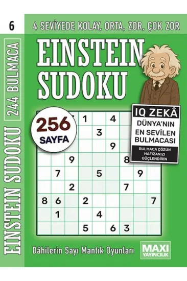 Einstein Sudoku 6 Einstein Sudoku 6