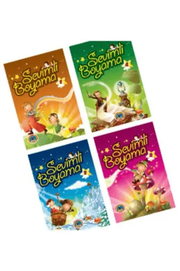 Sevimli Boyama (4 Kitap Takım) Sevimli Boyama (4 Kitap Takım)