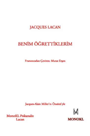 Benim Öğrettiklerim