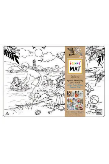 Funny Mat - Yaz 33,5 X 48 Cm Funny Mat - Yaz 33,5 X 48 Cm