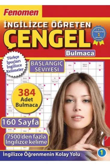 Fenomen İngilizce Öğreten Çengel Bulmaca Başlangıç Seviyesi Fenomen İngilizce Öğreten Çengel Bulmaca Başlangıç Seviyesi